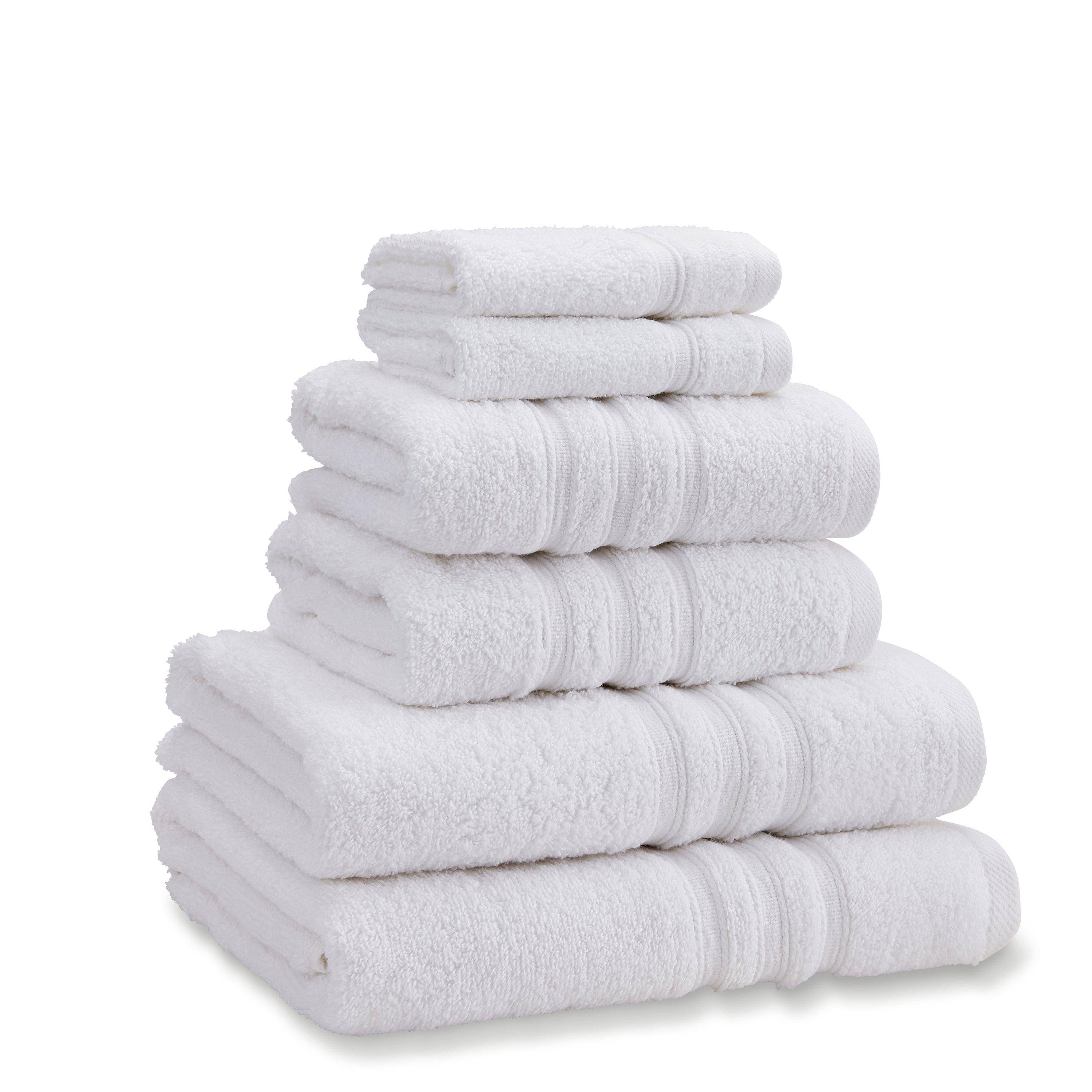 Catherine Lansfield Zero Twist Cotton 6 Piece Towel Bale Set