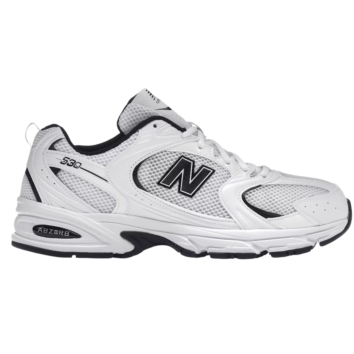 New Balance 530 White Black Details - 44,5