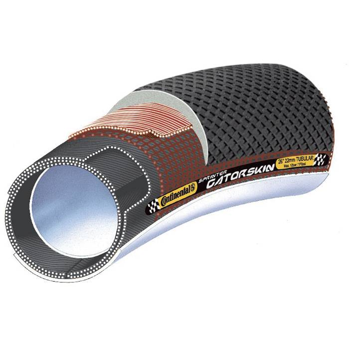 Continental Sprinter Gatorskin Tubular Black