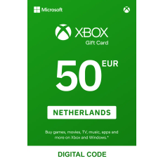 Xbox €50 EUR Gift Card (NL) - Digital Code