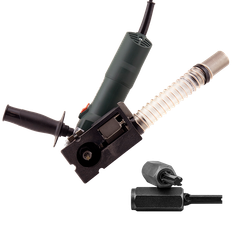 4 Skærs Fugefræserstift Metabo Startsæt Nylon m/Styreskinne 8mm
