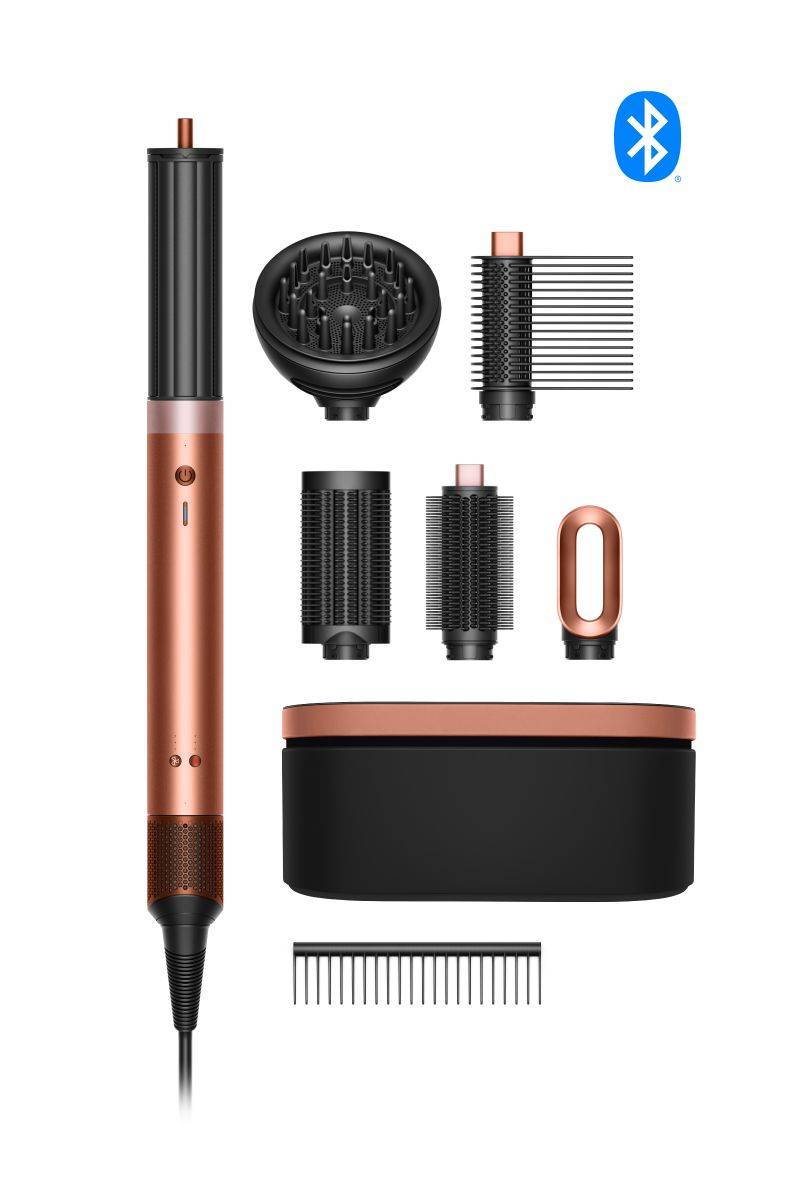 Dyson Airwrap Co-Anda2x™ Multi-Styler Och Hårfön - Curly+Coily (Amber Silk)