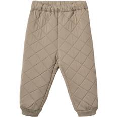 Wheat Termobukser Alex Stl. 74/9m unisex - Termobyxor Från Magasin - Beige Stone (74/9m)