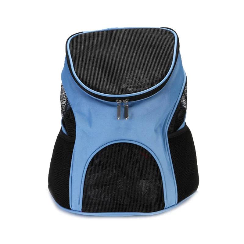Mesh Breathable Pet Travel Backpack for Cats & Small Dogs - Blue / S-within 3.0 kg / SPC