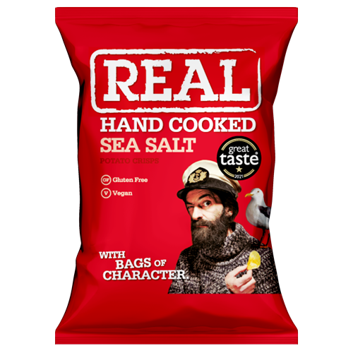 REAL Chips - 35 gr. Sea Salt.