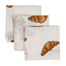 VACVAC Muslinfiltar - Muslin - 3-pack - BIG Croissant Love - VACVAC - One Size - Muslinfilt