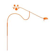 Noon Juno vägglampa Orange-orange