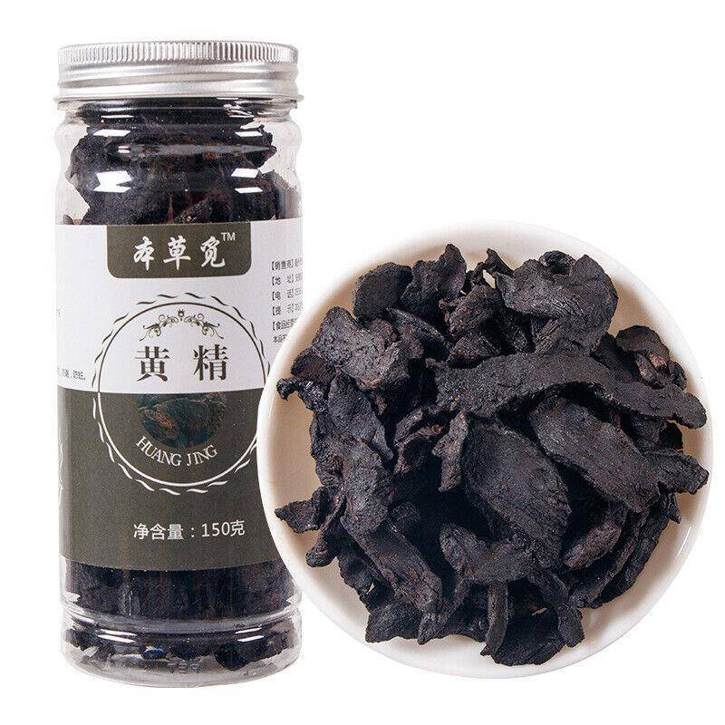 Förberedd Huangjing Huangjing te Rostad Huangjing Huangjing flingor 150 g/burk