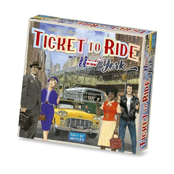 Asmodee Ticket to Ride : New York Ticket To Ride: New York Brädspel