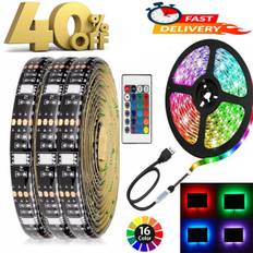 1-5M USB LED Strip Lights RGB Color 5050 Changing Tape Skåp Köksbelysning 4M Strip light Full Kit