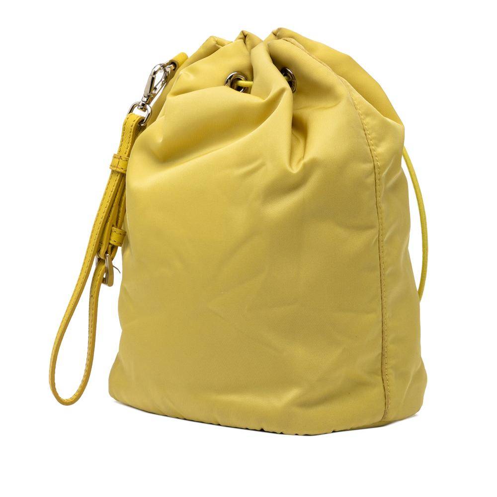 Prada Vintage Prada Pouch L 21cm x W 15cm x D 10cm - Punge Nylon hos Magasin.