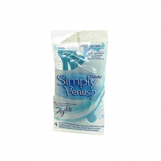 Gillette Simply Venus 2 Disposable Razors 4's