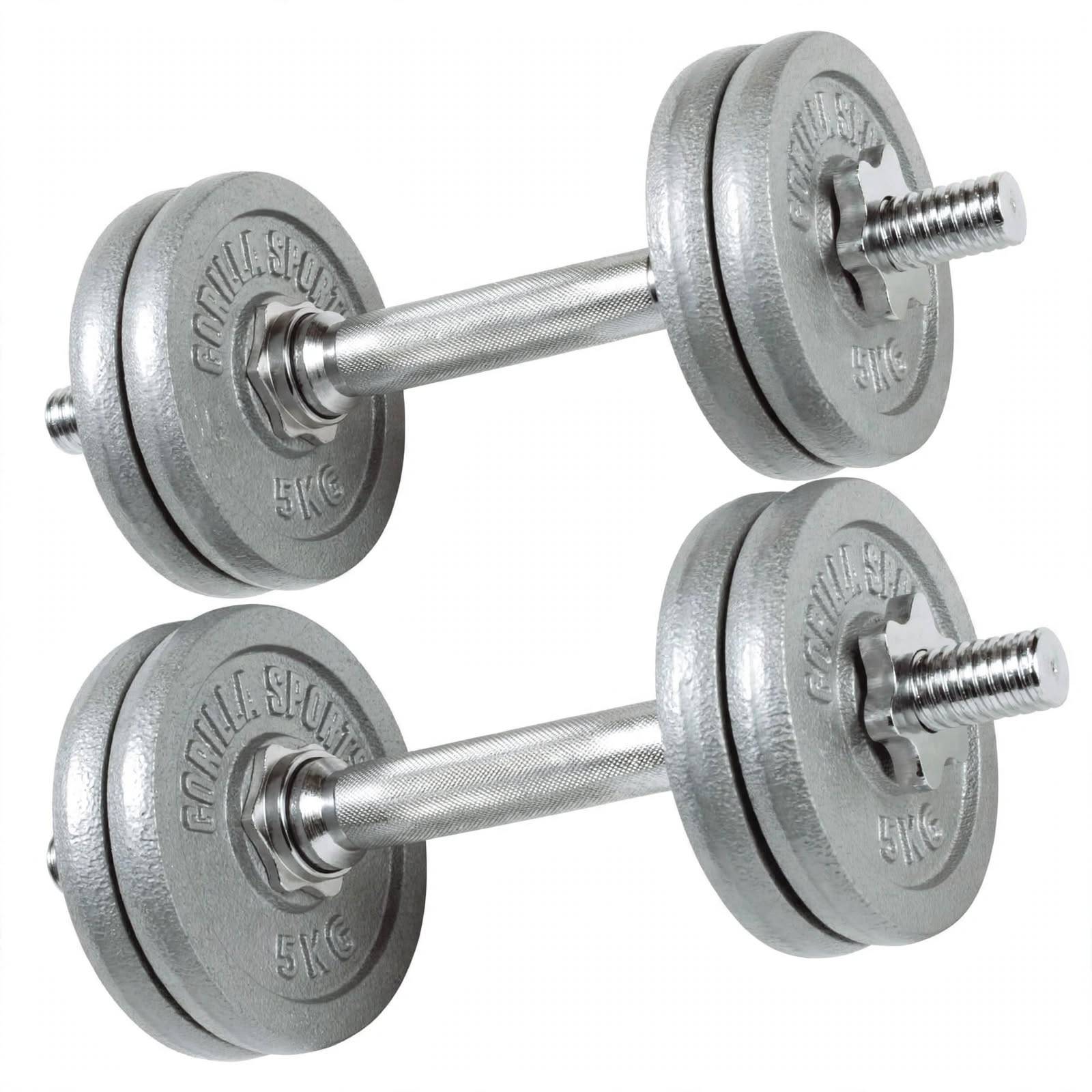 Håndvægte STØBEJERN 2x23kg