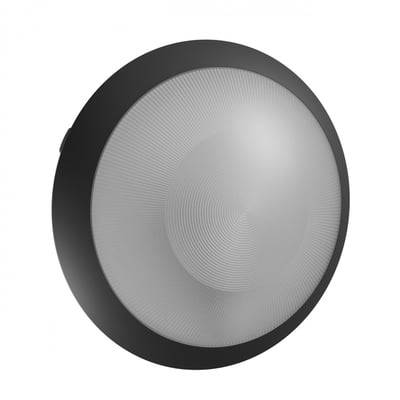 E27 Sløjfbar Loftlampe, IP65, IK08, Ø30cm, Højde: 9cm, Uden lyskilde