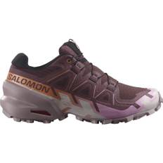 Salomon Speedcross 6 Women's Trail Running Shoes in Catawba Grape/Papaya/Deauville Mauve AW24 - 6.5