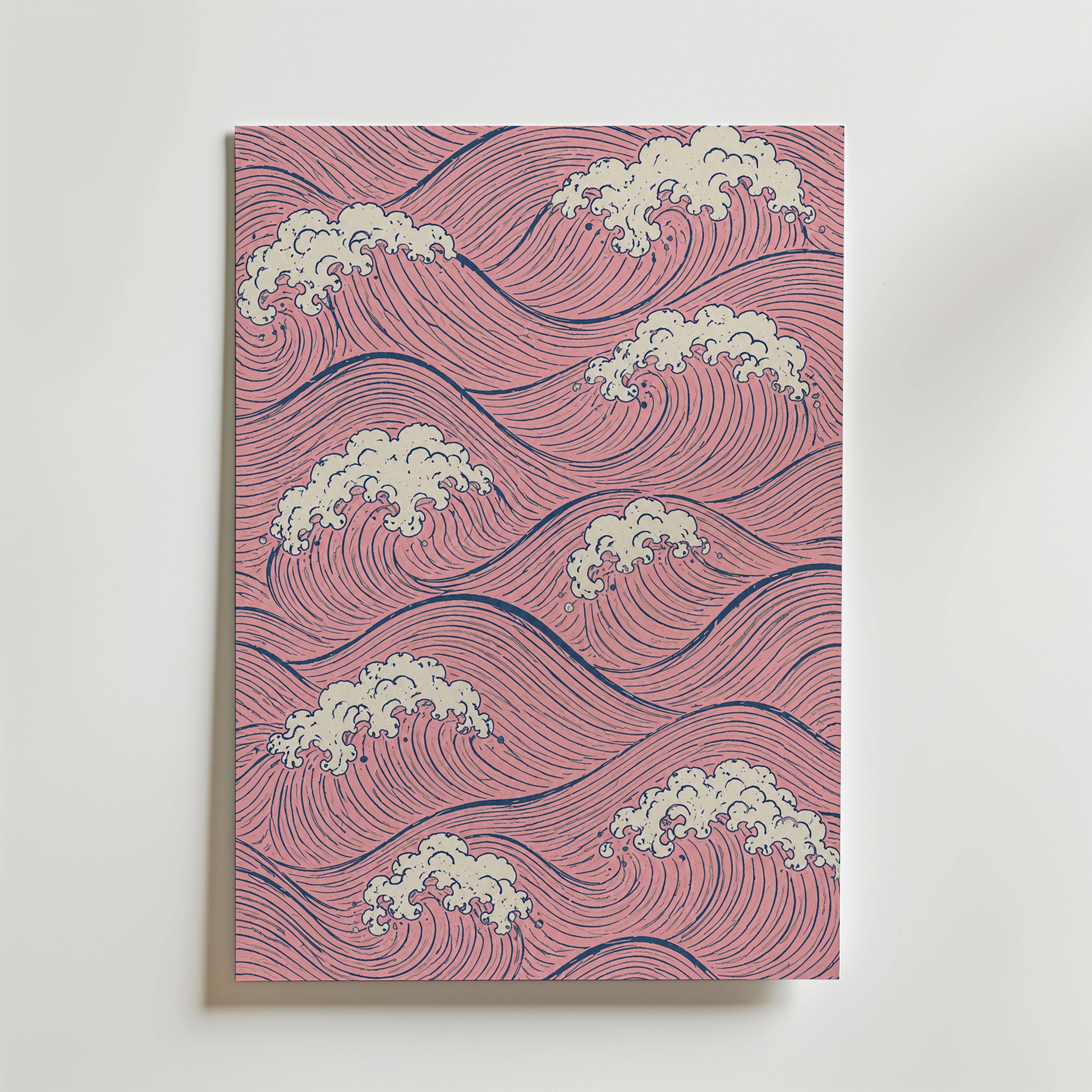 Coral Tide Poster - Fine Art Poster 50x70 cm