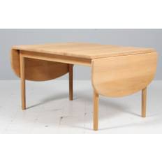 Hans J. Wegner sofabord med klapper, massiv eg. Model GE85