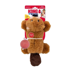 KONG Cozie Pocketz Bæver Medium Hundelegetøj