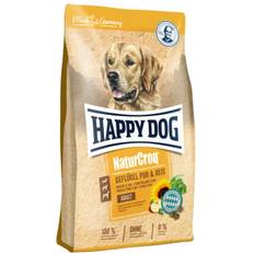 Happy Dog NaturCroq Geflügel Pur & Reis 11 kg. Hundefoder.