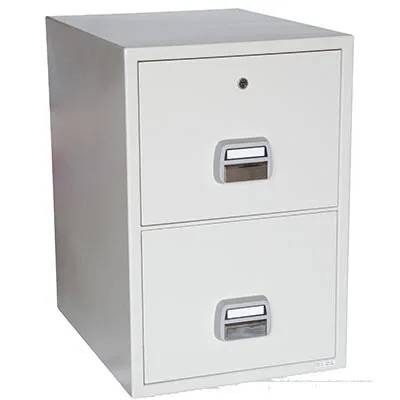 Hängmappsskåp, Brandsäkert, 2 lådor, 90P, SF-680-2DK (Nyckellås)
