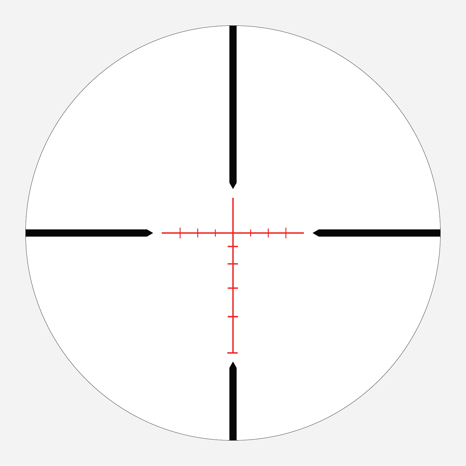 Athlon Midas HMR HD GEN2 2,5-15x50 Belyst Kikarsikte