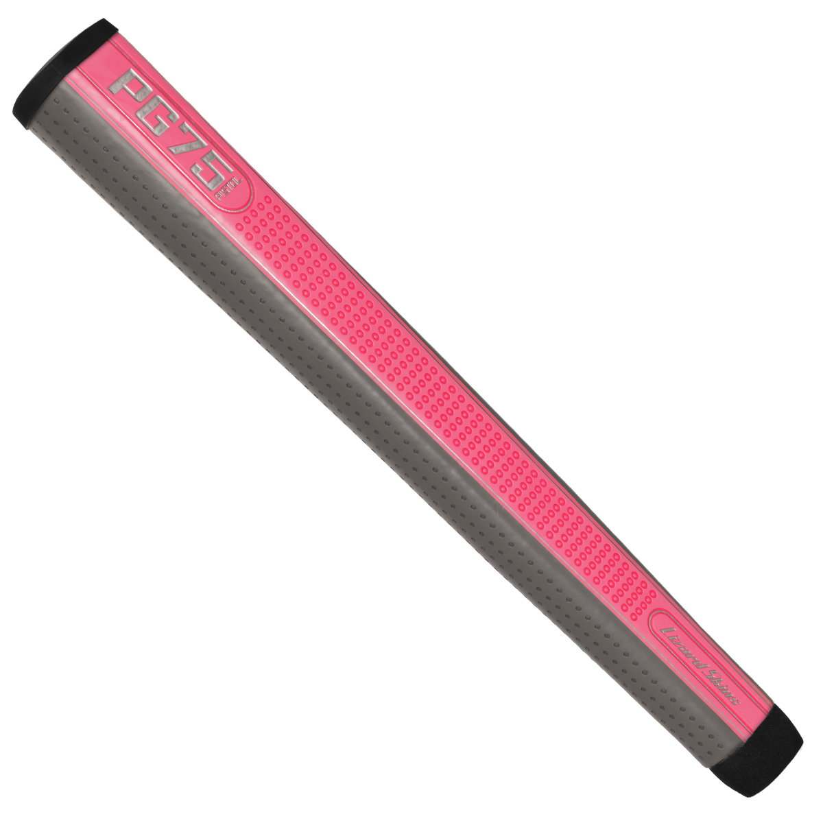 DSP Ultra Golf Grip - PG75 - Neon Pink/Graphite Gray - 38.4 mm