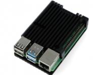 (ComputerSalg) justPi korpusas Raspberry Pi 4B - aliuminis - juodas - LT-4B03