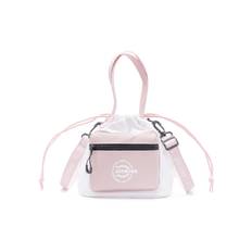 New Dickies Polyester Bucket Bags Shoulder Bag Crossbody Bag Handbag Unisex Pink DK010407C501 19.6*14.0*22.6CM