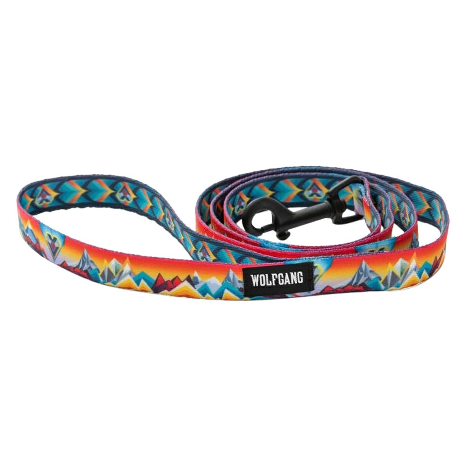 WOLFGANG MountainVibes Leash, Large, 2.5cm Wide x 183cm Long (For Medium and Large Dogs)