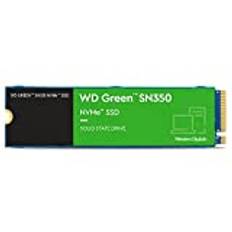 WD Green™ SN350 NVMe SSD Festplatte 2 TB, M.2 2280 (Schnelle NVMe™-Leistung von bis zu 2.400 MB/s, stoßsicher bei Erschütterungen und Stürzen, ideal für Computer mit einem NVMe™-Steckplatz)