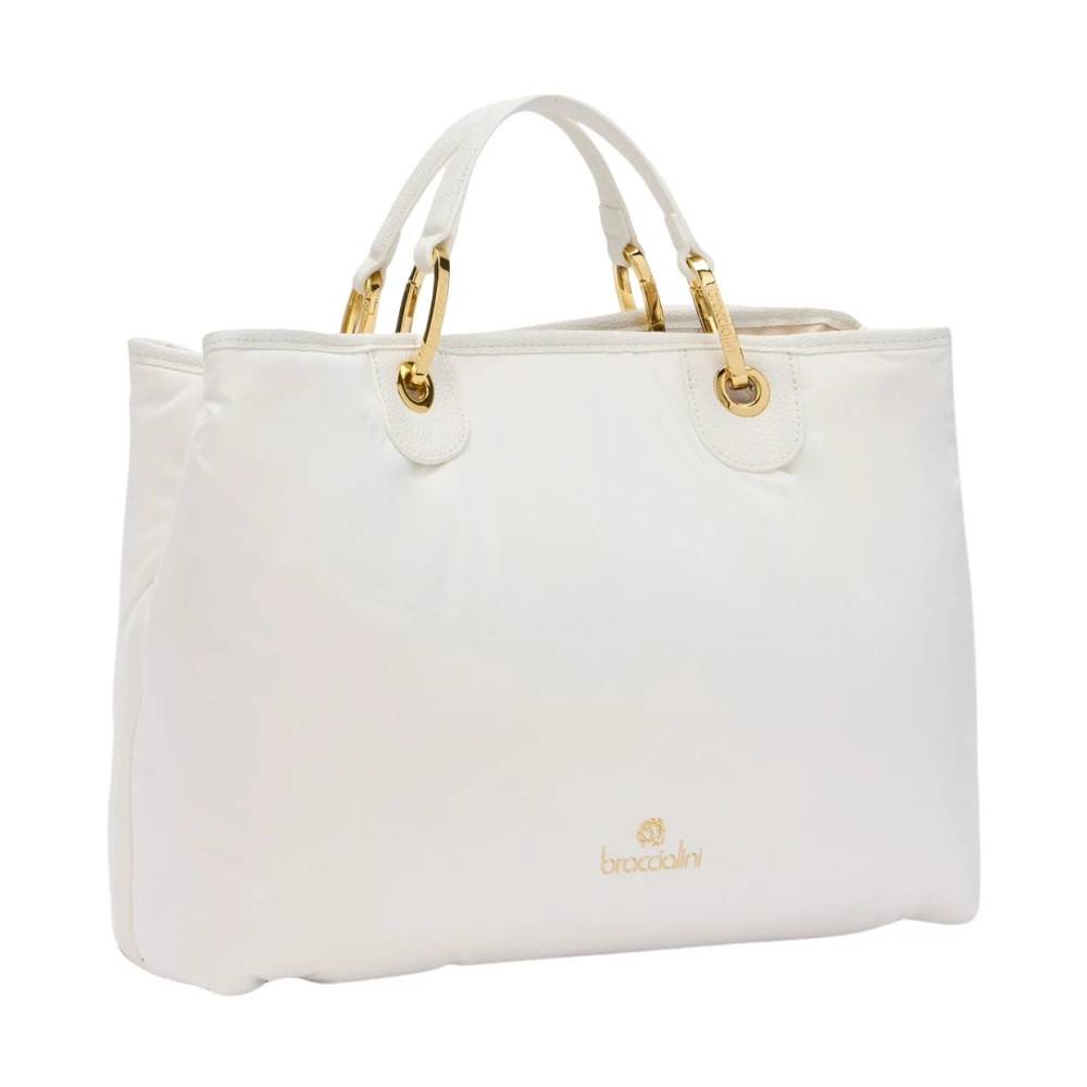Braccialini Håndtaske - Tasker - Dame - Hvid - ONE SIZE - Uld