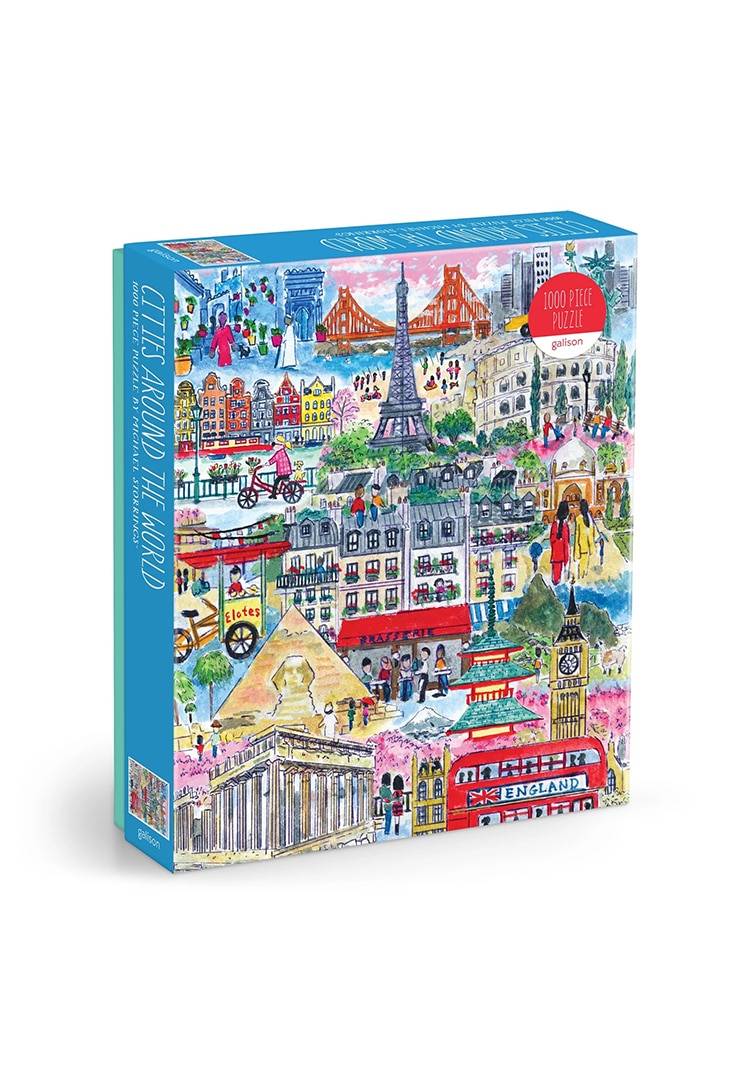 1000 BRK. PUSLESPIL - storrings, cities around the world