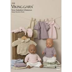 Viking Design - Opskriftshæfte 2133 Dukkeklær til Babyborn