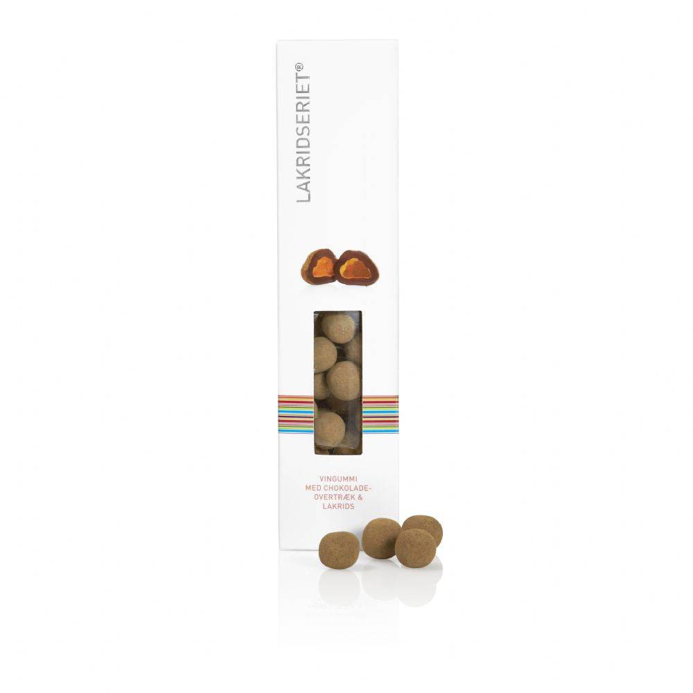 Vingummi m/chokolade & lakrids
