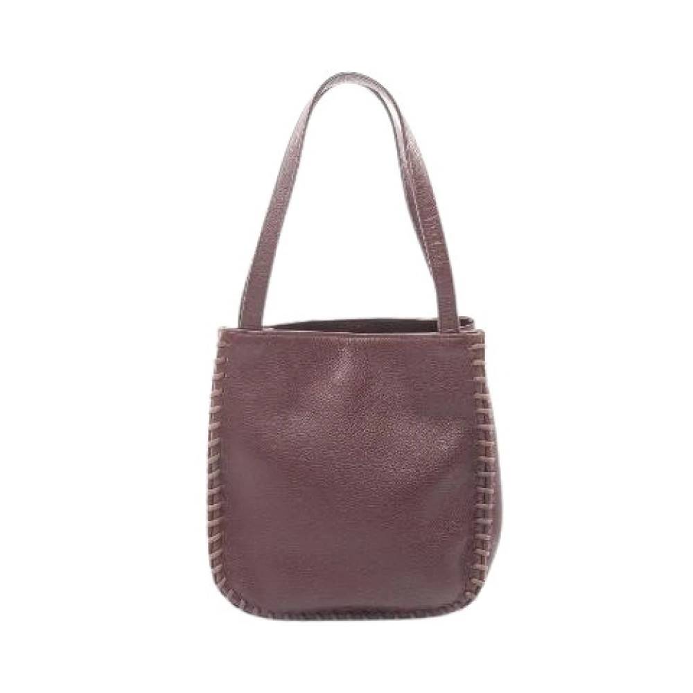 Yves Saint Laurent Vintage - Pre-owned Läder Handväska Vintage - Dam - ONE Size - Läder