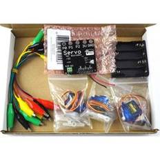 MonkMakes Servo Kit till BBC micro:bit, med 3 servon - Komplett kit för att komma igång med servostyrning