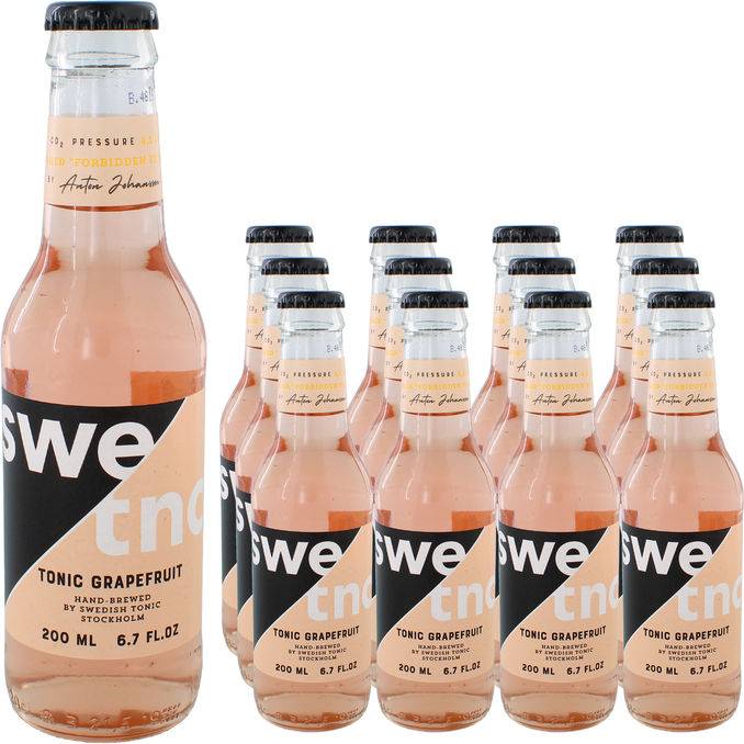 Swedish Tonic Tonic Grapefrukt 12-pack