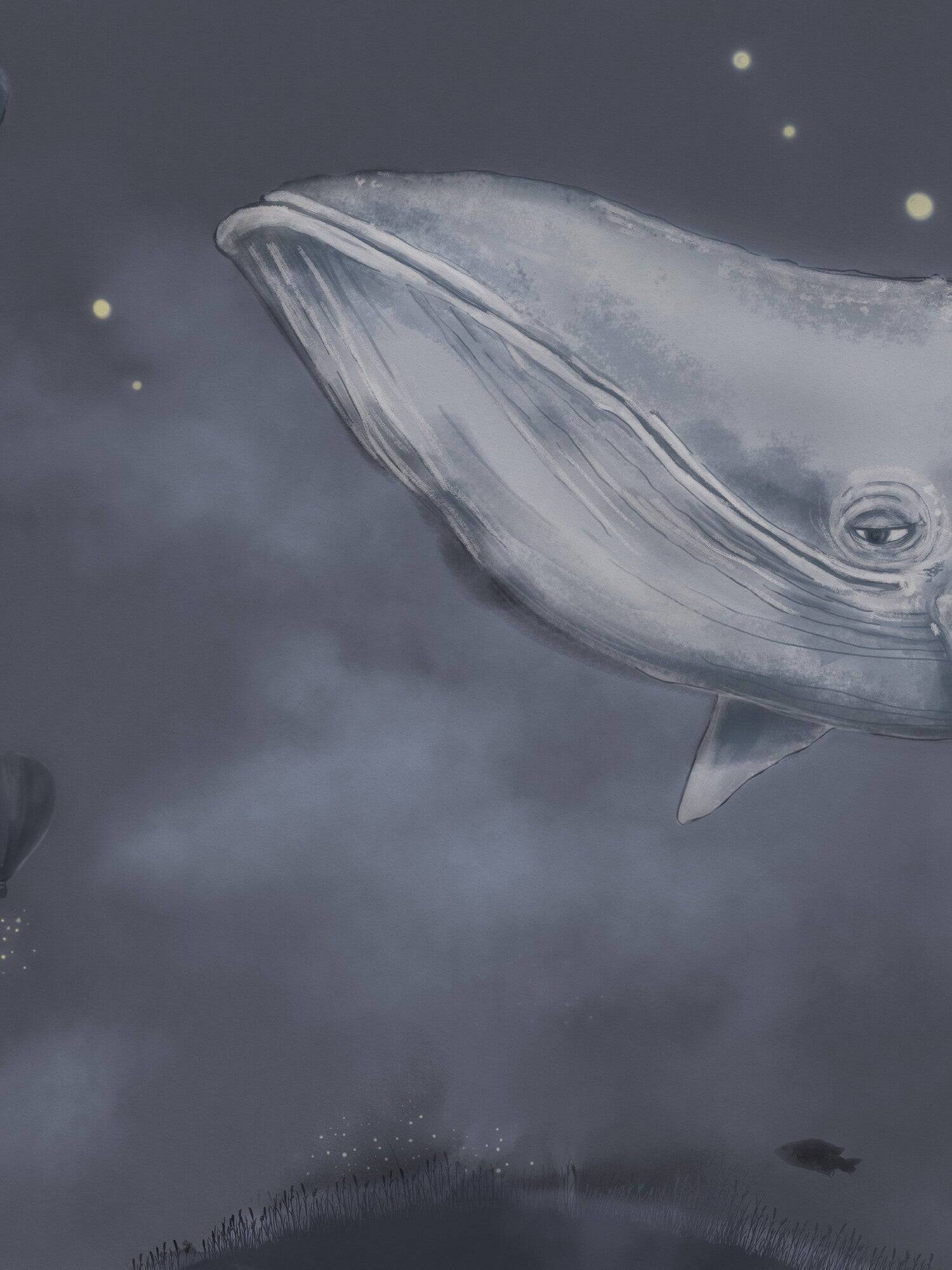 Boråstapeter - Whales in the sky