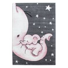 Kids Børnetæppe Elefant - Pink - 120x170