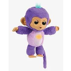 Fingerlings FINGERLINGS Care n Cuddles Monkey Purple - Interaktiva djur och robotar - MULTICOLOR / multi