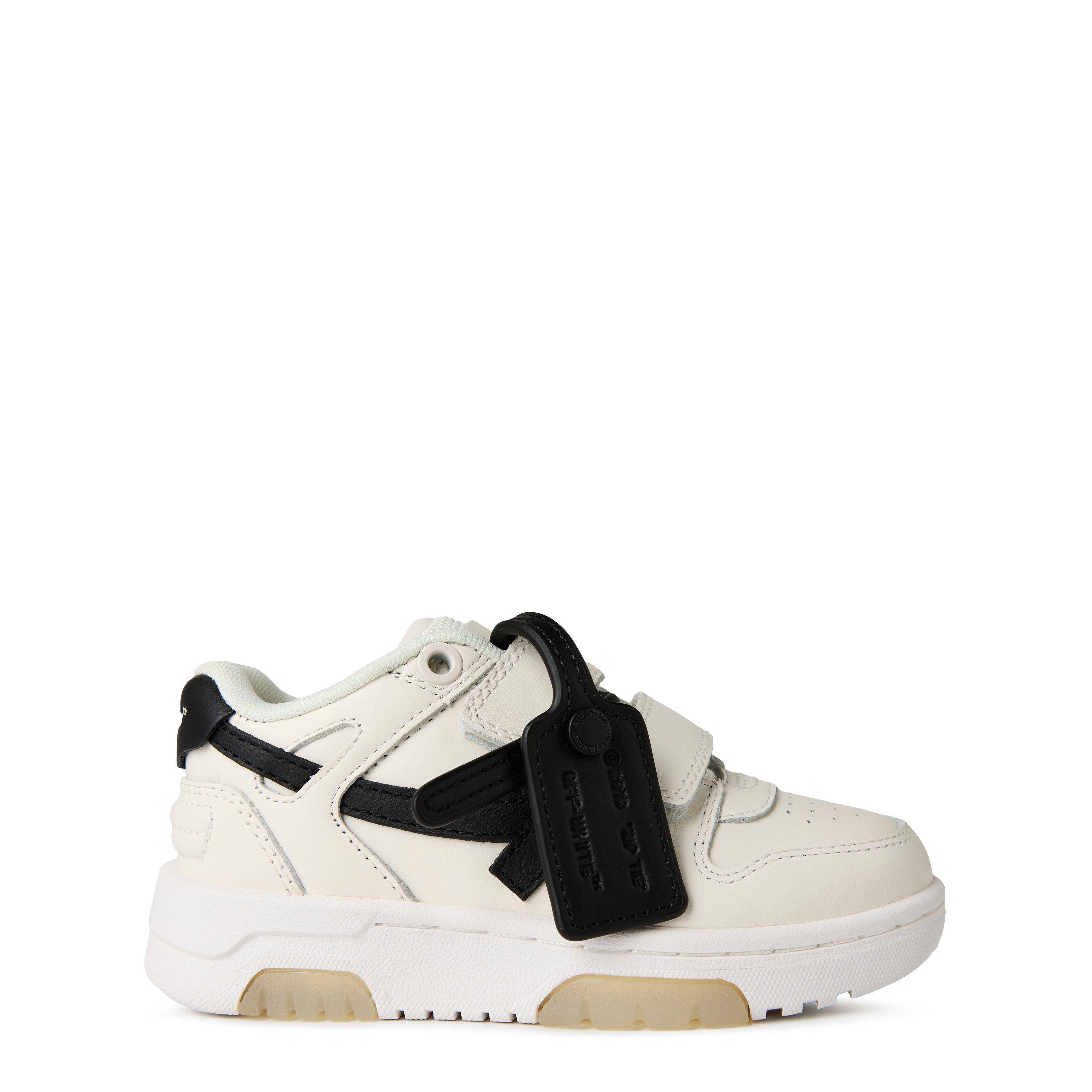 Off White Kids Out Of Office Trainer Italian Leather Sneakers