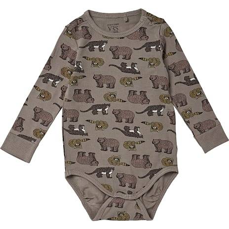 VRS baby body str. 68 - brun