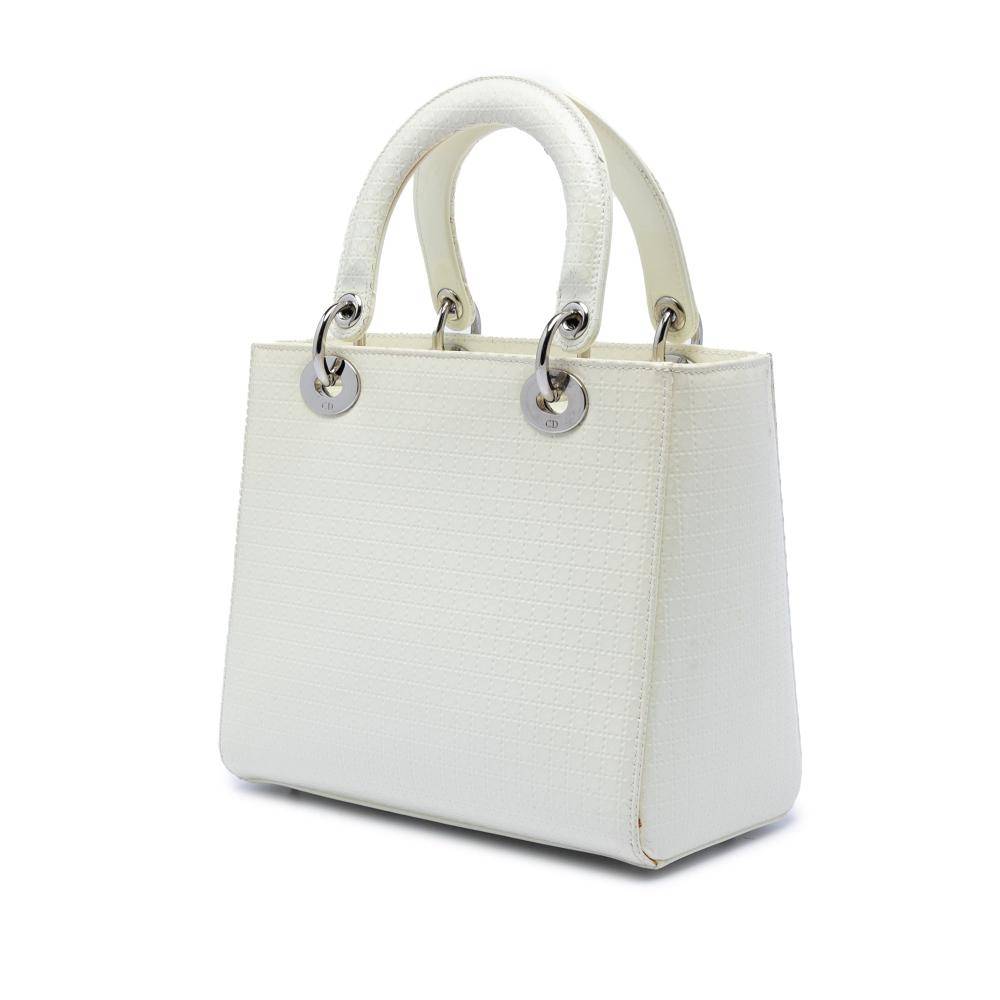 Dior Vintage Dior Lady Dior L 21cm x W 23.50cm x D 11cm - Håndtasker hos Magasin.