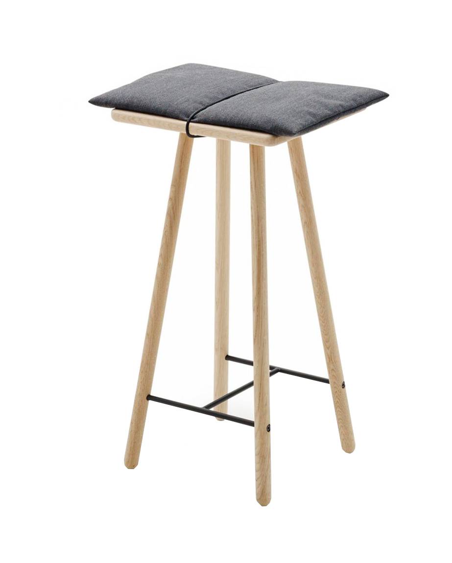 Georg Bar Stool Low - Oak