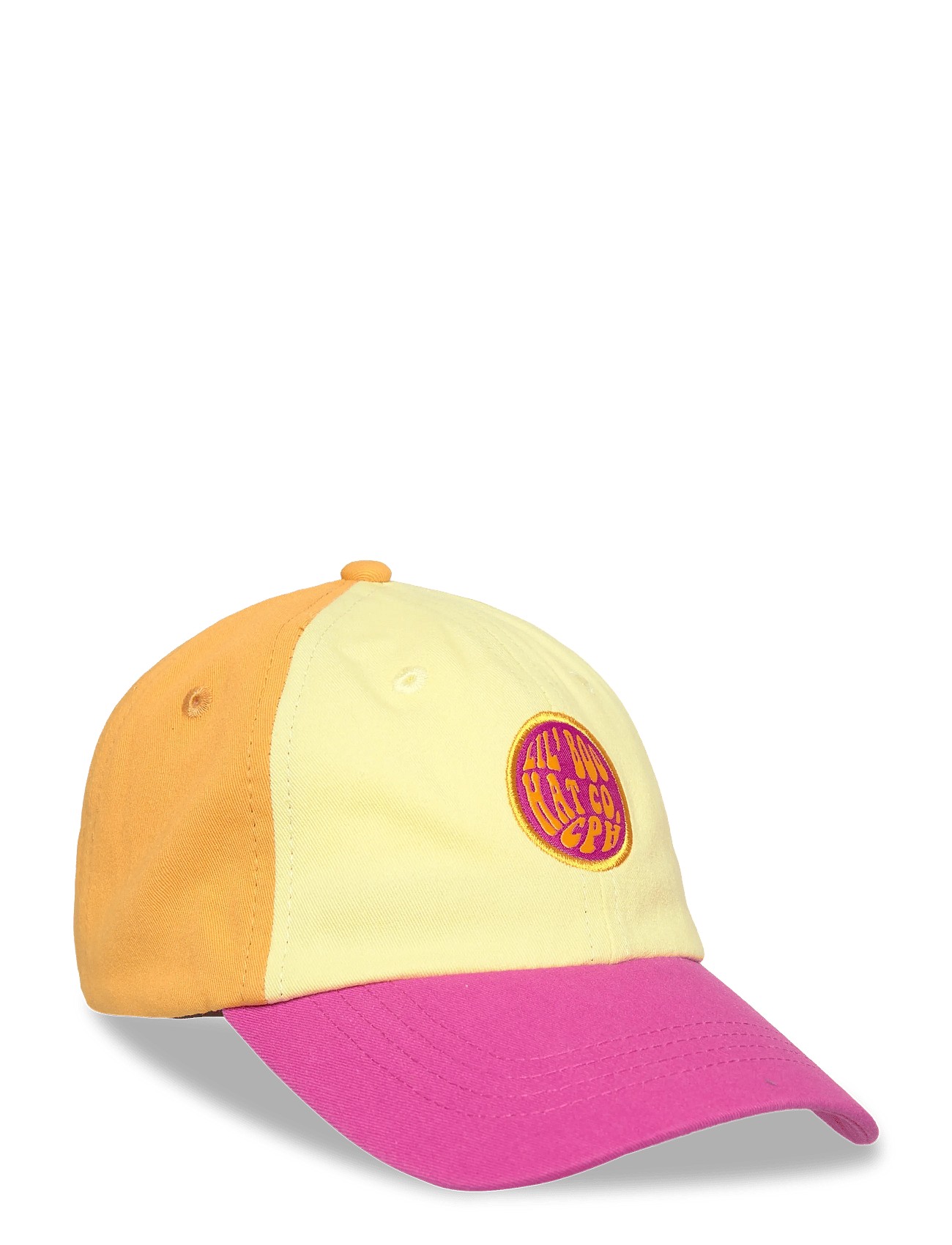 LIL' BOO Block Poppy Dad Cap | Orange | 3-7Y