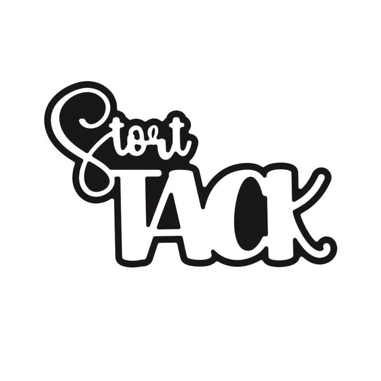 PY Hobby Dies - Stort tack - Med Bakgrund - 6,3 x 3,9 cm