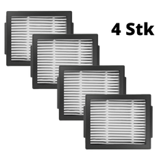 iRobot Roomba HEPA Filter til i7, i7+, E5, E6, i8, i8+ Combo - 4 stk