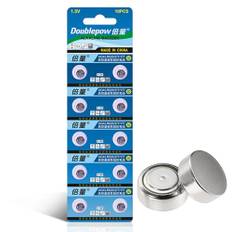 LR66 klocka batteri - 1,5V Klocka Batterier Sortiment Pack LR66 SR626SW LR626 AG4 377A,Knappbatteri för bildäcktrycksmätare, elektronisk klocka, stoppur Yajimsa