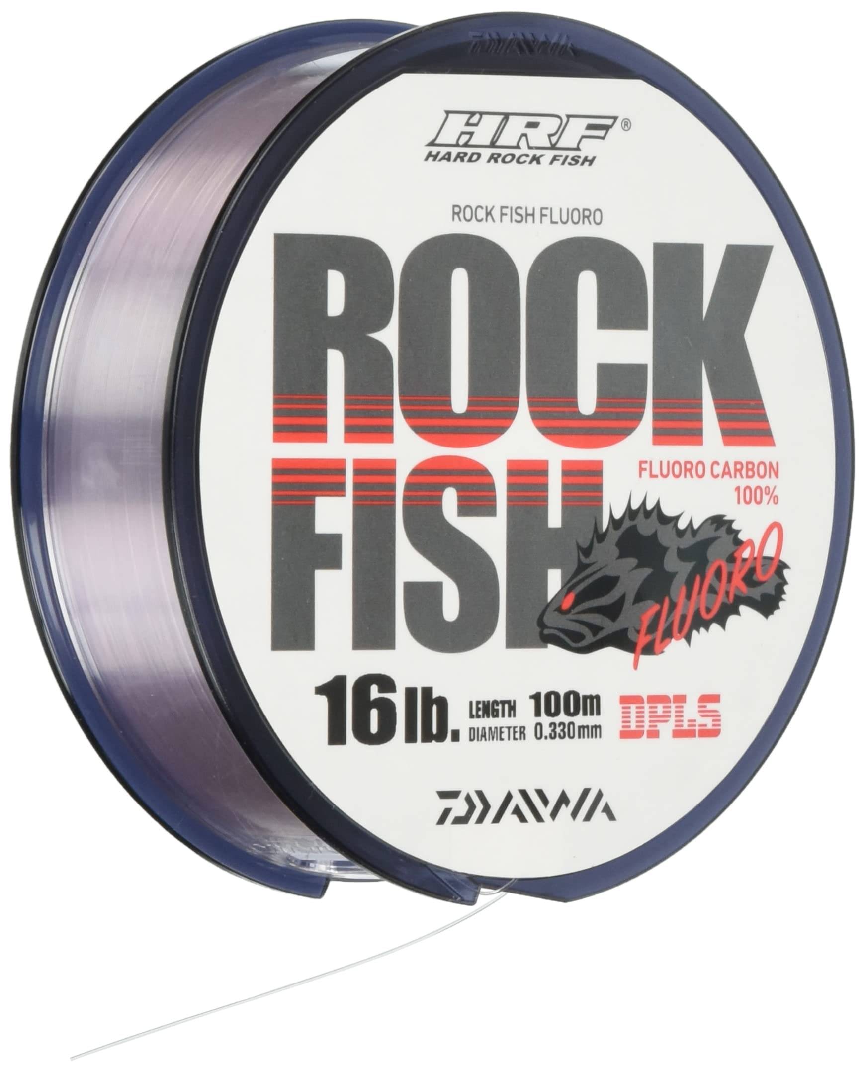DAIWA Fluoroline HRF Rockfish FLUORO 100m Clear Pink 16lb. rosa