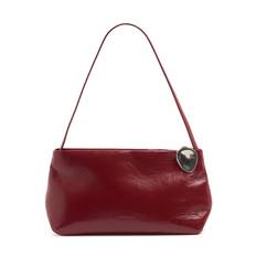 Jewel Zip Napa Leather Shoulder Bag